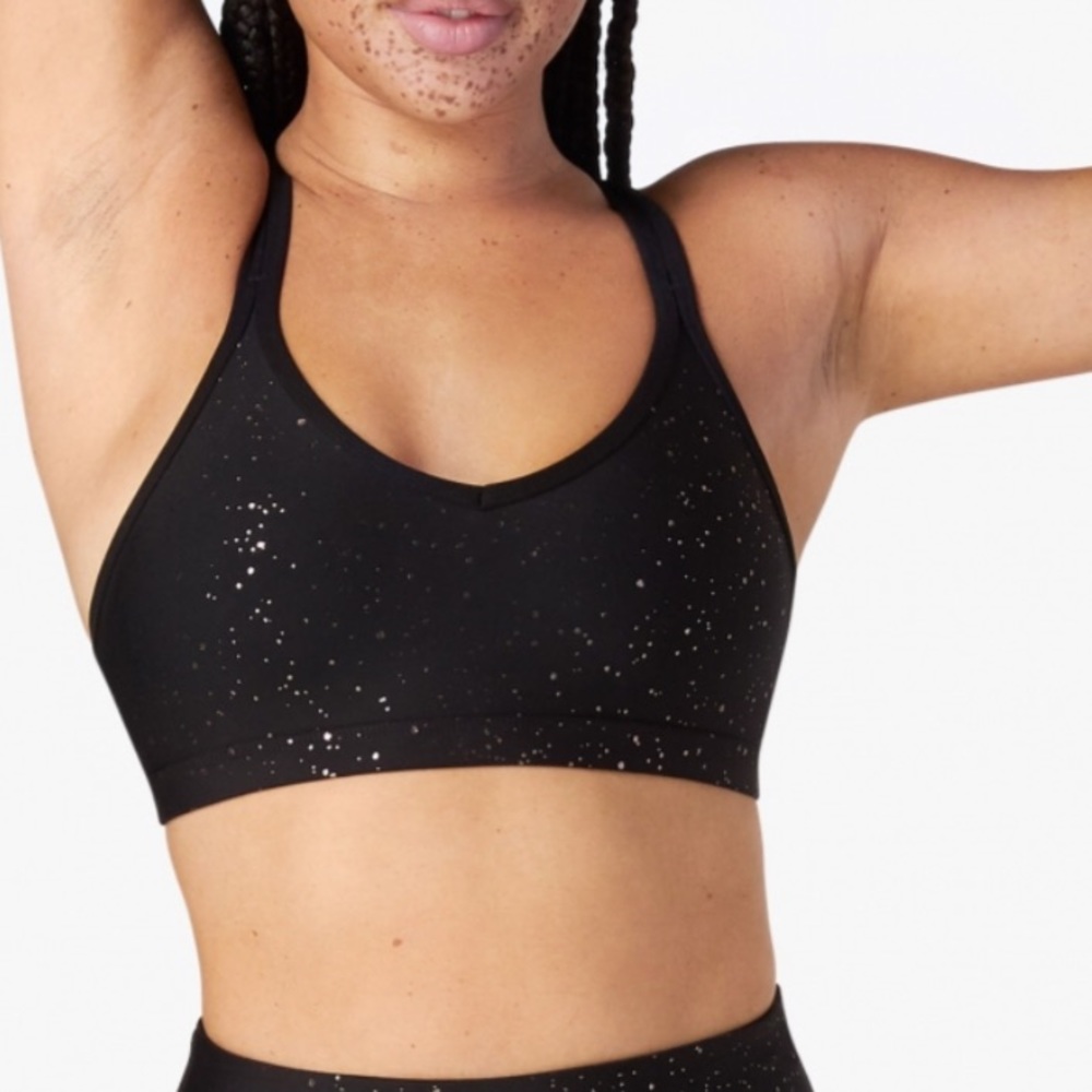 Beyond Yoga Alloy Speckled Bra